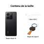 XIAOMI Smartphone Redmi Note 14,8+128GB,Noir,108Système de caméra MP IA,Batterie 5500mAh,écran de Soins oculIAres 120Hz,fonction