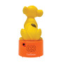 Lexibook, Disney Le Roi Lion, Veilleuse Simba avec Haut-Parleur pour Chambre d’Enfant, lumière Douce, à Piles, Jaune/Orange, NS0