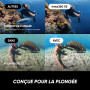 Insta360 X5 Pack plongée Invisible - caméra d'action 360° 8K étanche, Effet Perche à Selfie Invisible, Basse lumière de Pointe, 