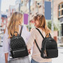 Aucuu Sac a Dos Femme, Mini Sac à Dos pour Femme, Sac à Dos De Voyage Antivol, Sac à Dos DéContracté En Nylon LéGer Pour Femmes 