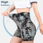 Zhiaek Short Sport Femme Push Up Short Legging Femme Taille Haute Pantalons Yoga ete pour Fitness Gym Tennis