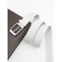 Uoocg Ceinture Tressée Hommes Stretch Belt