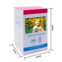 Rechange pour Canon Selphy CP1500 Papier Photo KP-108IN 3115B001(AA) Cartouche et Papier, Compatible avec Selphy CP CP1500 CP130