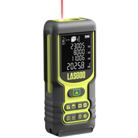 Télémètre Laser, LASGOO 60m/197ft Mètre Laser avec Unités Multiples Ft/in/M, écran LCD rétroéclairé, Mode Pythagoricien, Surface