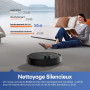 Ultenic Aspirateur Robot, Robot Aspirateur Laveur, 6000Pa&Longue Durée - Robot Aspirateur Connecté Alexa/APP/IFTTT - Ultra Mince