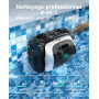 WYBOT C1 Robot Piscine Fond et Parois 150 Min Aspirateur Piscine avec Planification Intelligente des itinéraires, Nettoyage enti