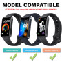 Monuary 6 Packs Bracelets Compatibles avec HUAWEI Band 10/9/8, Bracelets Colorés et Sportifs, Souples et Respirants, Ouverture R