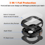 Suphart Compatible avec Coque Apple Watch Ultra 3/2/1 49mm, Métallique Robuste avec Coque Arrière Protection Écran Intégrée pour