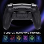HEXGAMING Manette pour ps5 avec 4 Palette / 8 Joysticks Hall Effect/Câble de Charge/Étui Sac de Transport/Support de Chargeur Ma