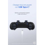 Sony, Manette PlayStation 5 officielle DualSense, Sans fil, Batterie rechargeable, Bluetooth, Compatible avec PS5 et PC, Couleur