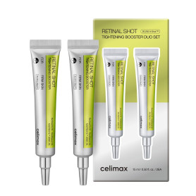 Lot de 2 celimax The Vita A Retinal Shot Raffermissant | avec rétine 0,1%, matryxyl 3%, minimiseur de pores, rides et ridules, p