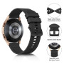Vancle Bracelet pour Xiaomi Mi Watch/S1/S1 Active/Xiaomi Mi Watch Color Sport, 22mm Silicone Bracelet, Noir