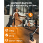 hohem Stabilisateur Smartphone iSteady X3 SE, 3 Axes Stabilisateur de Cardan, Design léger et Pliable avec télécommande détachab