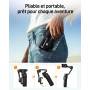 hohem Stabilisateur Smartphone iSteady X3 SE, 3 Axes Stabilisateur de Cardan, Design léger et Pliable avec télécommande détachab