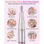 Ponceuse pour Ongles,35000Rpm Lime a Ongle Electrique, Ponceuse Manucure, Ponceuse Ongle Semi Permanent, Ponceuse Ongle Portable