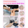 Ponceuse pour Ongles,35000Rpm Lime a Ongle Electrique, Ponceuse Manucure, Ponceuse Ongle Semi Permanent, Ponceuse Ongle Portable