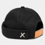 YAMEE Docker Bonnet Homme bob Femme Casquette Homme Casquette sans Visiere Chapeau Docker Hat Unisex(One Size 56-58cm)