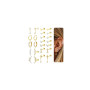 Adramata 12 Pairs Boucles d'Oreilles Femme Or Argent Hypoallergéniques Boucles d'Oreilles Femme Acier Inoxydable Creoles Or Arge