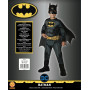 RUBIES - DC Officiel - BATMAN - Déguisement Classique pour Enfants - Costume avec Combinaison Imprimée, Ceinture, Couvre-Bottes,