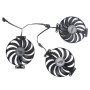 Bxcqzs Ventilateurs de Refroidissement 7Pin 95MM pour pour ASUS ROG Strix RTX 3060 3070 3080 Ti 3090 Carte Graphique GPU Refroid