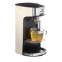Senya Machine à thé crème Tea Time, théière électrique compatible thé vrac ou sachet, avec infuseur amovible 1415 W, SYBF-CM013C