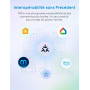 Meross Prise Connectée Matter (Type E), 16A Prise WiFi Compatible avec Apple HomeKit, Alexa, Google Home et Home Assistant, Mesu