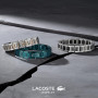 Lacoste Bracelet à maillons Collection METROPOLE Embelli avec motif petit piqué - Disponible pour homme et femme