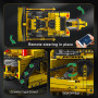 Mould King Technik 15071 Bulldozer, Blocs de Construction Camion Télécommandé avec Moteurs, Kits de Construction, Jouets Cadeaux