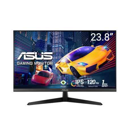 ASUS Moniteur de Jeu VY249HGR Eye Care – 23,8 Pouces FHD (1920 x 1080), IPS, 120 Hz (OC), SmoothMotion, 1 ms (MPRT), Adaptive Sy