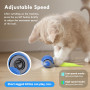 Gerbala Jouet pour Chien, Speedy Tail 2.0, 2025 Jouets Interactifs pour Chats, Jouet Intelligent pour Chat, Balle Roulante Autom