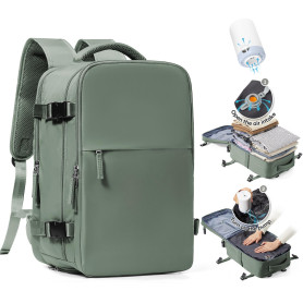 SZLX Sac à Dos Sous Vide Voyage 40x30x20 avec pompe Bagage Cabine Ryanair Wizz air Sous Vide Baggage Cabine 40x20x25 pour Ryanai