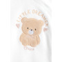 Chicco, Grenouillères Bébé, Lot de 3 Grenouillères en 100% Coton avec Pieds et Ouverture Pratique, Vêtements Bébé 0-3 Mois, Idée