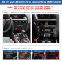 Road Top Autoradio 8.9 Pouces Car Radio Carplay Touchscreen pour Audi A4 2009-2015 Années avec 3GMMI, Soutien pour Apple Carplay