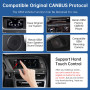 Road Top Autoradio 8.9 Pouces Car Radio Carplay Touchscreen pour Audi A4 2009-2015 Années avec 3GMMI, Soutien pour Apple Carplay