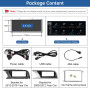 Road Top Autoradio 8.9 Pouces Car Radio Carplay Touchscreen pour Audi A4 2009-2015 Années avec 3GMMI, Soutien pour Apple Carplay