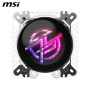MSI MPG CORELIQUID P13 360 Watercooling AIO - Base en cuivre sans vis et à surface plane, conception améliorée des canaux d'eau,