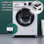 Sudnsadaks Support Machine à Laver Sèche-Linge, Support Frigo, Roulette Machine à Laver pour Lave-Linge Réfrigérateur Sèche-Ling