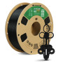 OVERTURE ABS Filament 1.75mm, Bobine de 1kg(2,2lbs), Précision dimensionnelle +/- 0,02 mm (Noir)