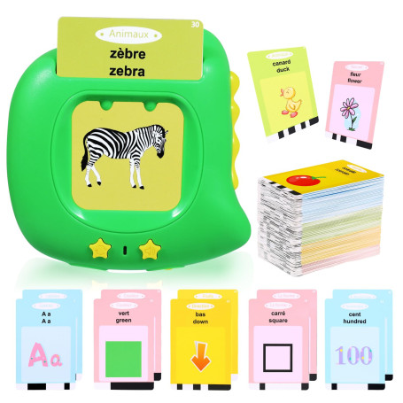 Cartes éducatives, Carte Parlante Montessori Français, Jouets éducatifs 2 Ans Jeunes Enfant Jouet Bebe Jeu Garcon Fille de 1 à 6