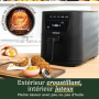 Cuisinart Friteuse Air Fryer Compact Max, Sans PFAS, Frit, rôtit, grille, cuit, déshydrate | 36% plus compacte, 33% plus grande 