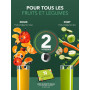 Twinzee Extracteur de Jus de Fruits et Légumes 850W – Centrifugeuse avec Goulot de 75 mm et 2 Vitesses