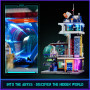 Lumibricks Cyberpunk Kit de construction flottant