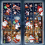 Kesote Stickers Noël Fenêtre, 9 Feuilles Autocollant Noel Fenetre, Decoration Noel Fenêtre, Deco Vitre Noël, 168 Pcs Stickers en