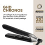 ghd - Lisseur ghd Chronos - Fer à lisser professionnel - Coiffage 3x plus rapide - Des cheveux plus brillants - 2x moins de fris