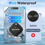 Smart Traceur GPS Android, Tag Android, Fonctionne avec l’app Google Localiser (Uniquement Android), Localisateur GPS, IP66 Impe