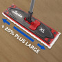Vileda Ultramax XL Kit Complet, Balai à Plat et serpillière en Microfibre Extra Large, pour Tous Les sols durs, serpillière Dura