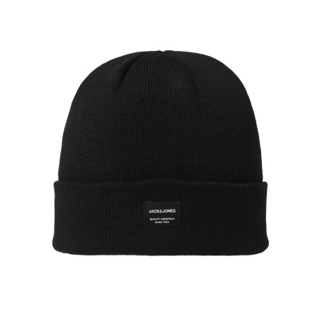 JACK & JONES 12092815 - Bonnet - Homme - Noir (Black) - Taille Unique (Taille Fabricant: One Size)