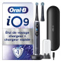 Oral-B Brosse A Dents Electrique iO 9 Noire, 7 Modes De Brossage Dont Blancheur Et Soin Des Gencives, 16 Zones De Nettoyage, Ecr