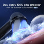Oral-B Brosse A Dents Electrique iO 9 Noire, 7 Modes De Brossage Dont Blancheur Et Soin Des Gencives, 16 Zones De Nettoyage, Ecr