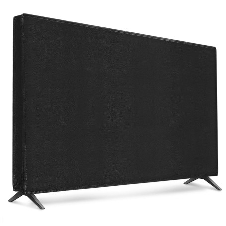 kwmobile Housse écran TV Compatible avec 32" TV - Protection d'écran télévision - Noir